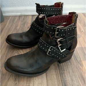 Free bird ankle boots.